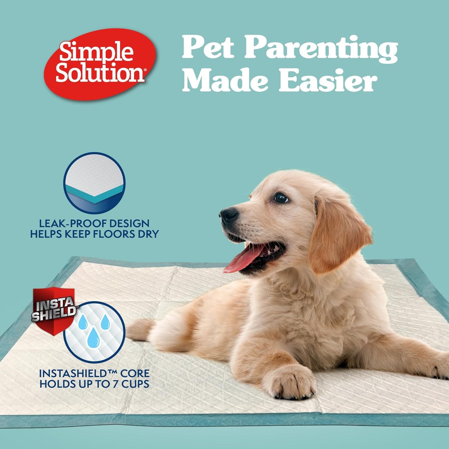 Puppy Pads Extra Large, Super Absorbent Pee Pads for Dogs, Doggie Potty Training, Puppy Essentials, X-Large for House Training, 28"X30", 50 Count
